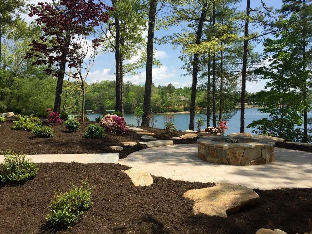 Landscape planting bed detail